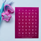 Knitted Reindeers Silk Screen