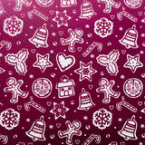 Gingerbread Cookies Silk Screen