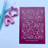 Christmas Flora Silk Screen