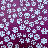 Pawprints of Love Silk Screen