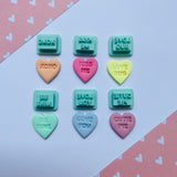 Candy Heart Stud Packs