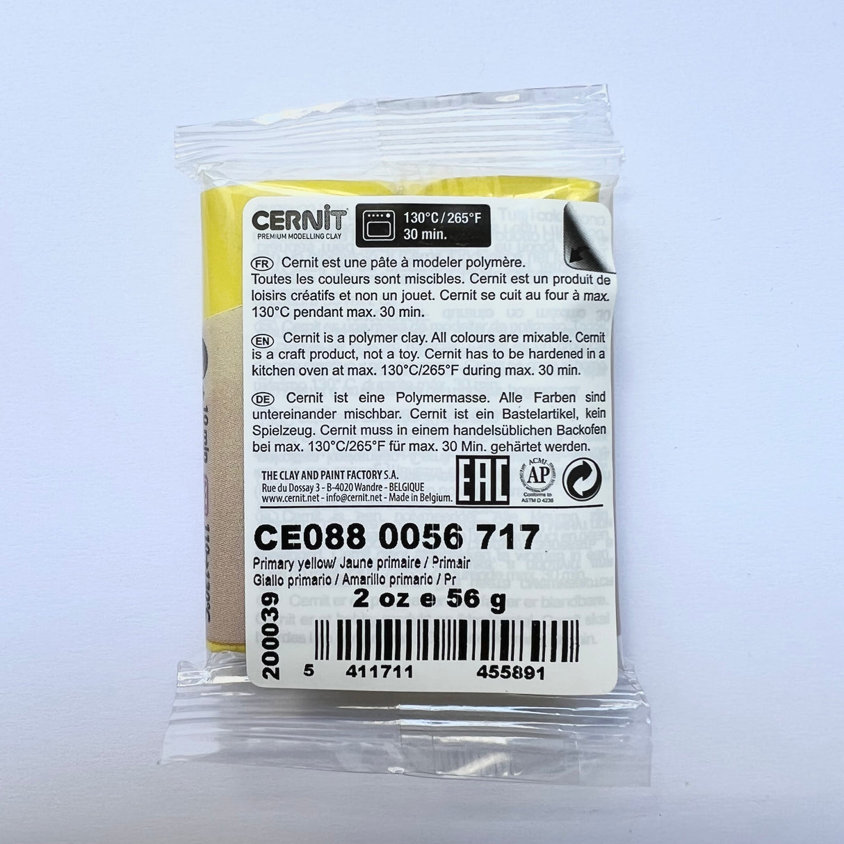 Cernit Opaline - Primary Yellow