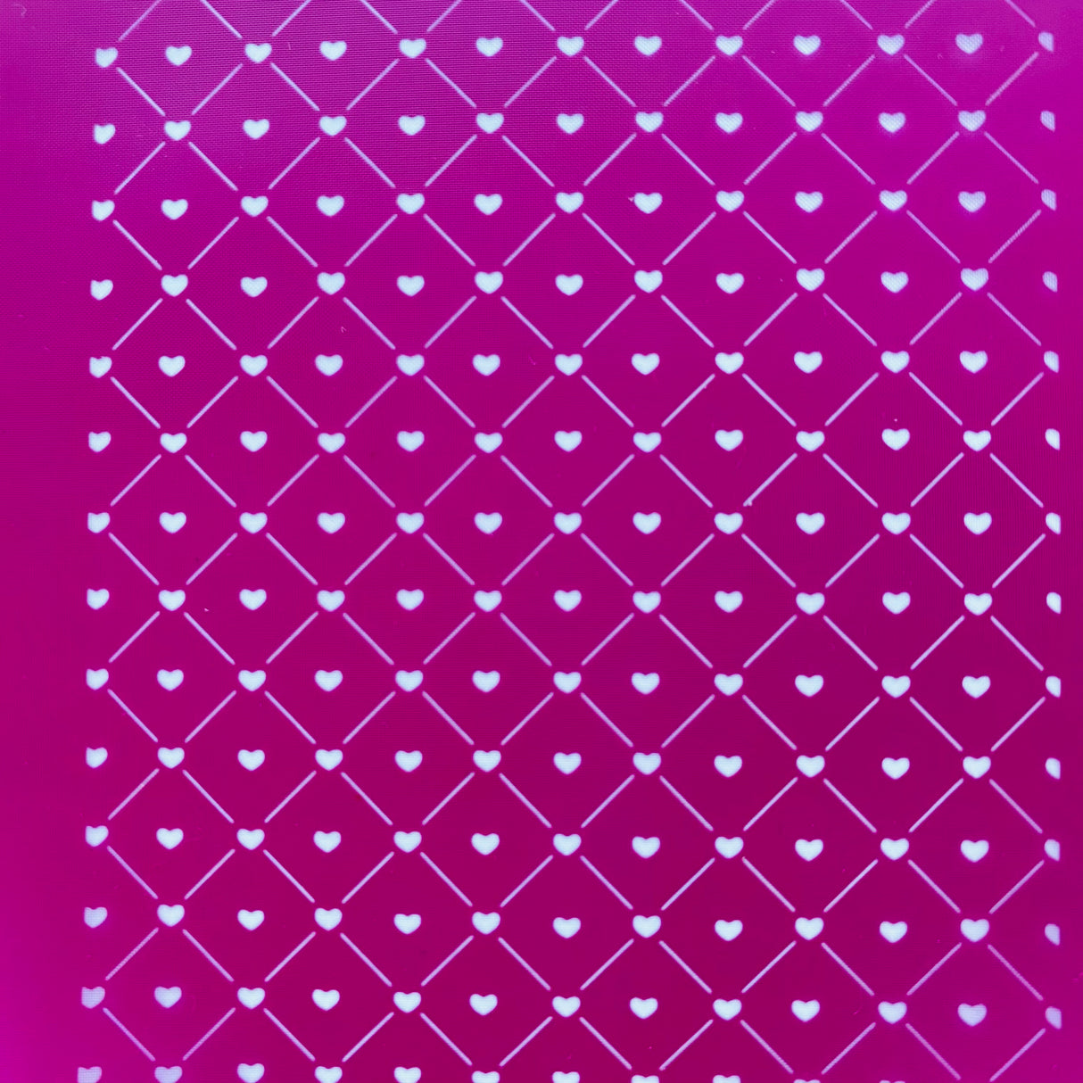 Love Heart Quilt Silk Screen