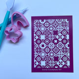 Fiona's Kitchen Tiles Silk Screen 151