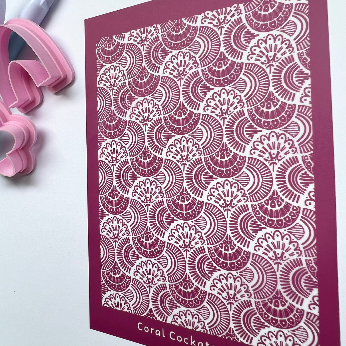 Deco Shells Silk Screen