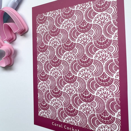 Deco Shells Silk Screen