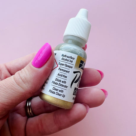 Piñata Alcohol Ink - Rich Gold (standard postage within Australia only)