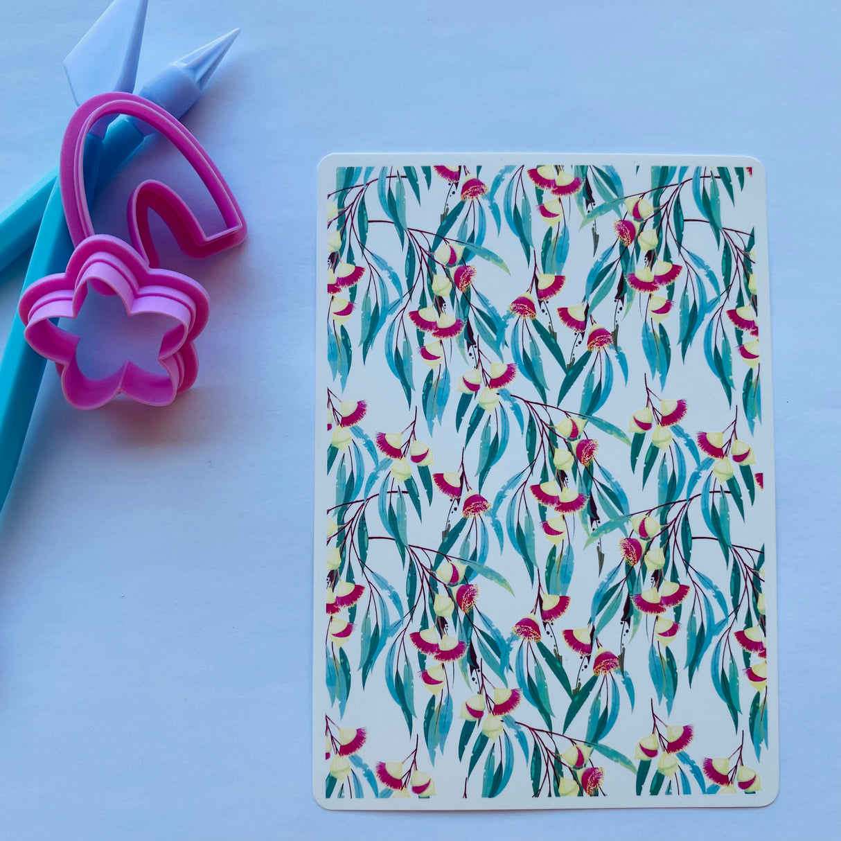 Eucalyptus Blossoms Waterslide Transfer Decal
