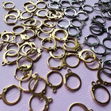 Leverback Huggies - Gold Plated Stainless Steel