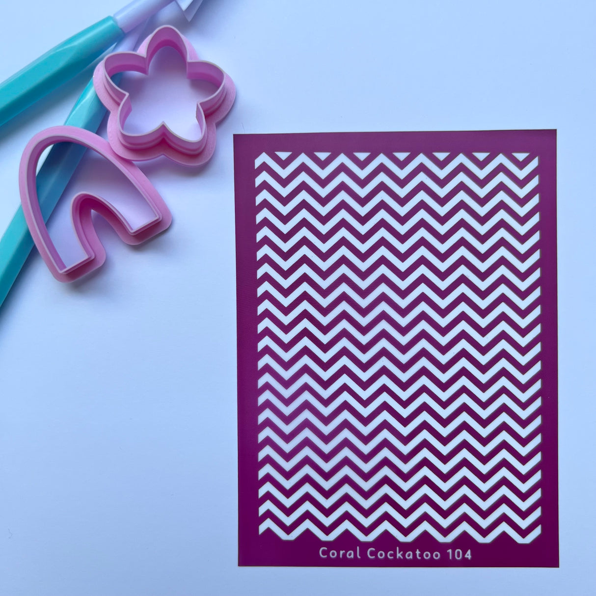 Zig Zags Silk Screen