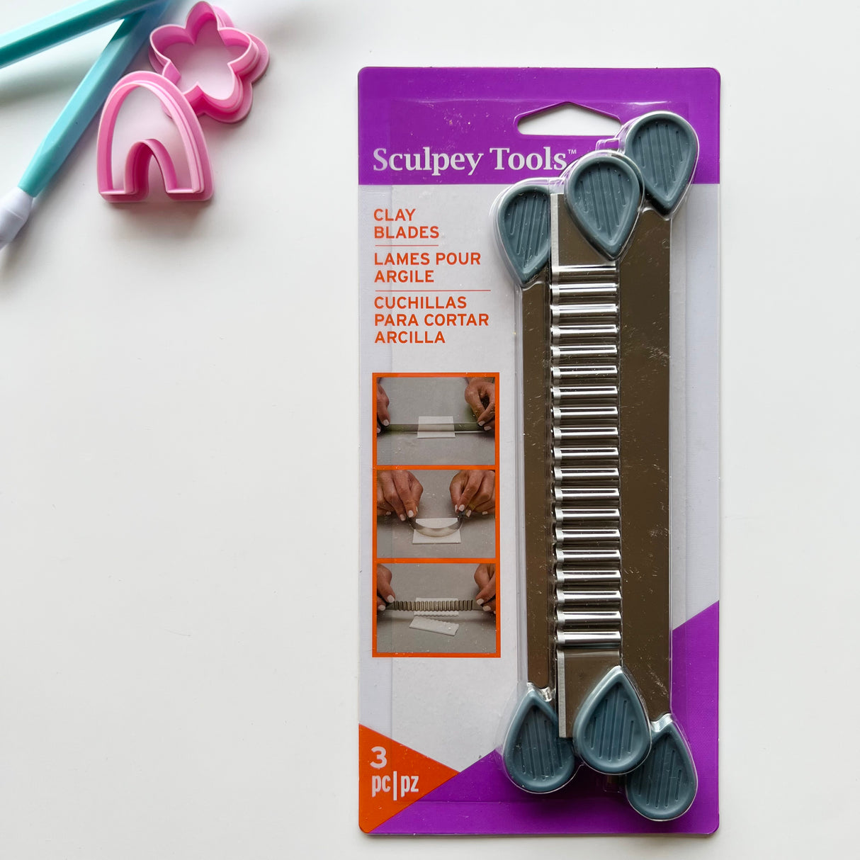 Sculpey Clay Blades - Set of Three