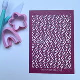 Falling Petals Silk Screen