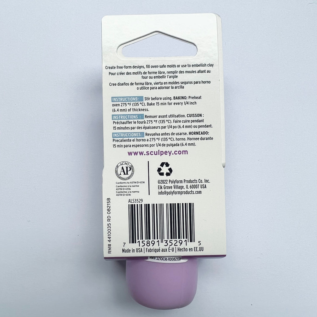 Liquid Sculpey - Amethyst Pearl 30ml