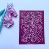 Micro Sprinkles Silk Screen
