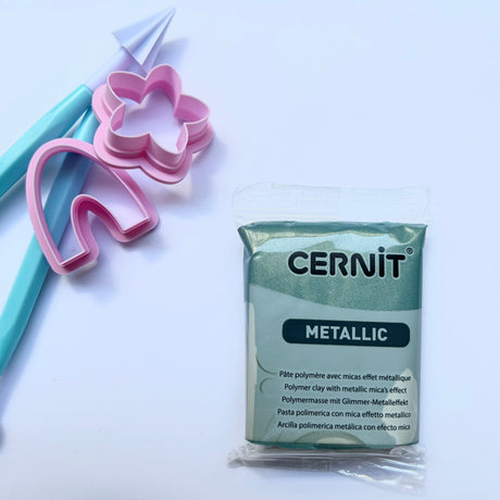 Cernit Metallic - Turquoise Gold