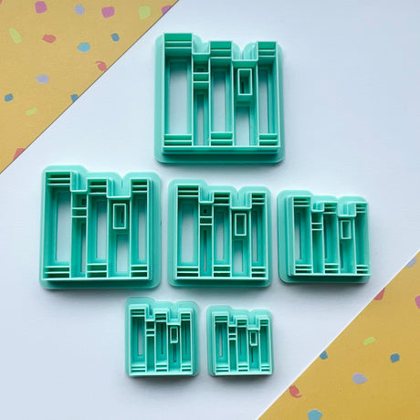 Stacked Books (vertical) Cutter