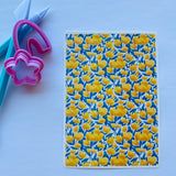 Yellow Meadow Flowers Waterslide Transfer Decal
