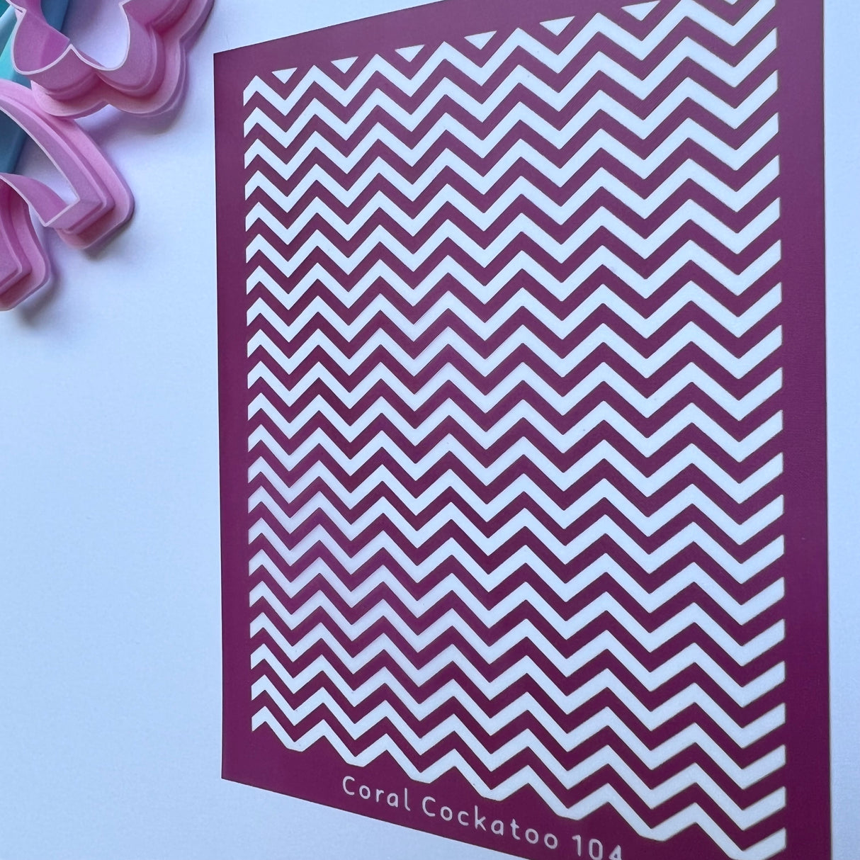 Zig Zags Silk Screen