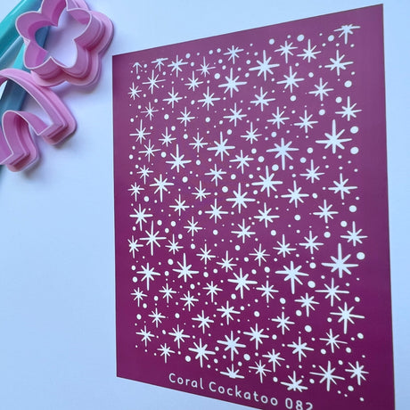 Starry Night Silk Screen