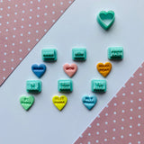 Candy Heart Stud Packs