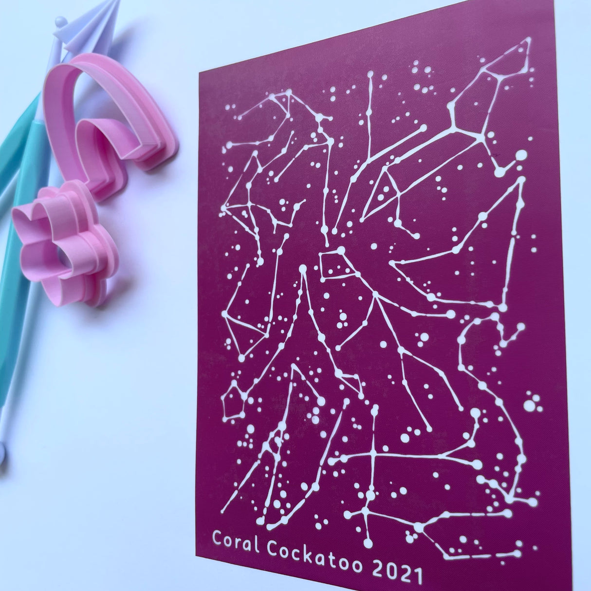 Zodiac Constellations Silk Screen