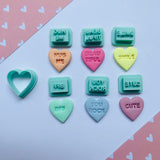 Candy Heart Stud Packs