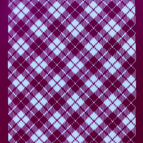 Highland Dancer Plaid Silk Screen