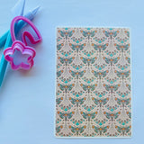 Nouveau Moths Waterslide Transfer Decal