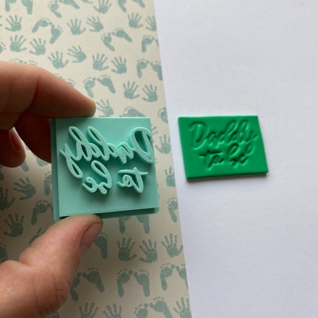 Daddy To Be Stamp