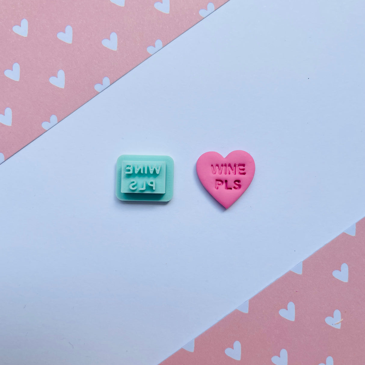 Candy Heart Stamps
