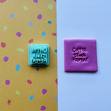 Coffee Teach Repeat Stamp
