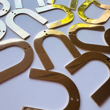 Perfect Arch Charms - Gold Plated Stainless Steel - 10 pack