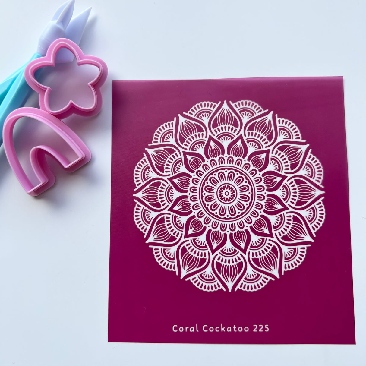 Mandala Trinket Dish Silk Screen
