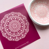 Mandala Trinket Dish Silk Screen