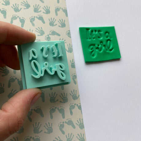 It’s a Girl Stamp