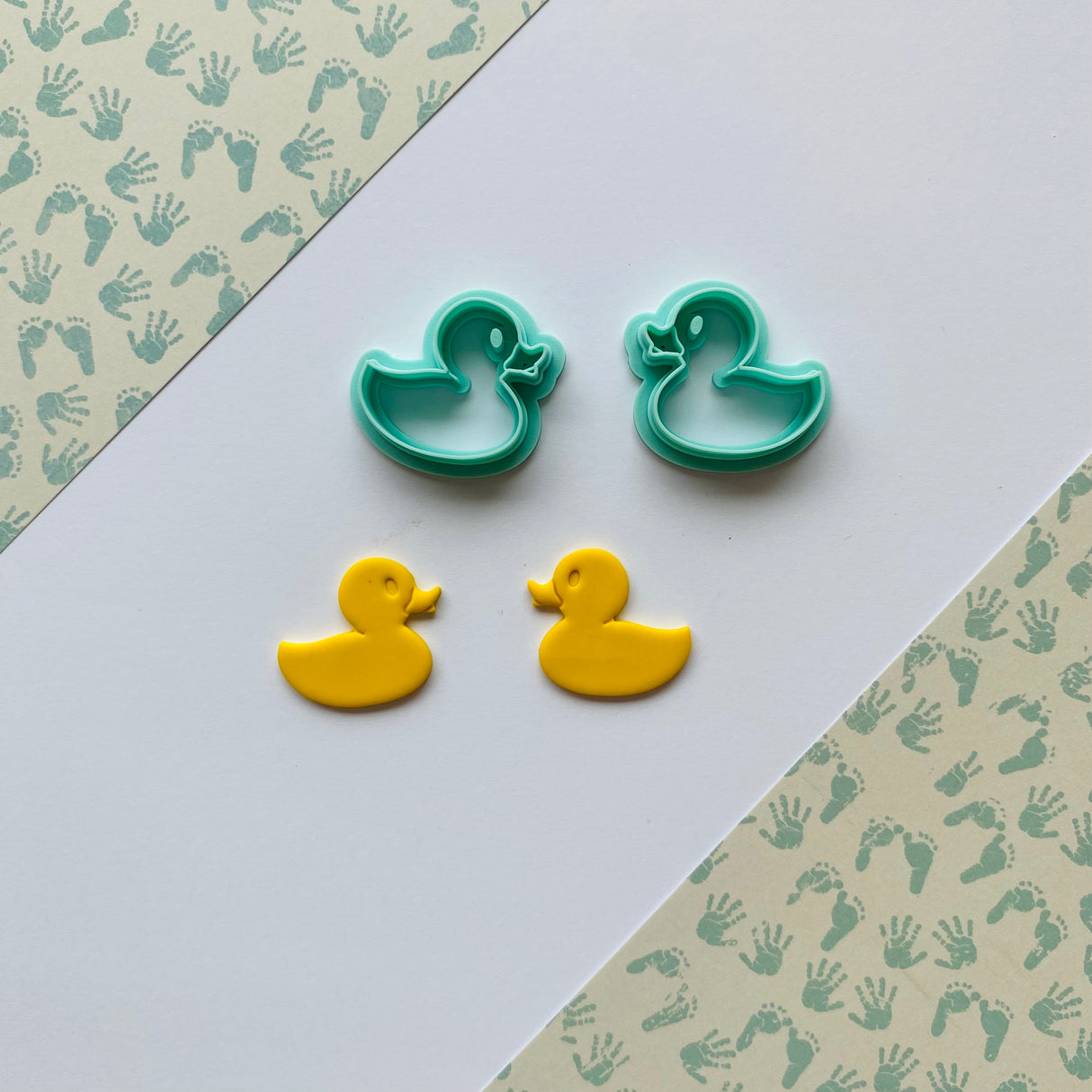 Rubber Ducky Mirrored Cutter Set