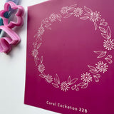 Eucalyptus Blossom and Gumnuts Trinket Dish Silk Screen 228