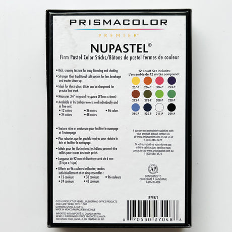 Prismacolor NuPastels - Set of 12