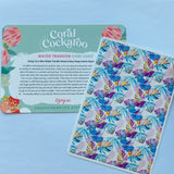 Watercolour Monstera & Jungle Palms Watersilde Transfer Decal
