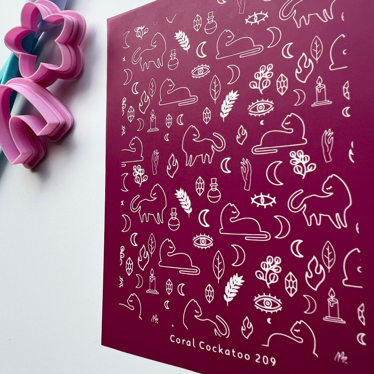 Mystic Cats Silk Screen