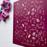 Mystic Cats Silk Screen