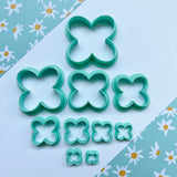 Four Petal Flower Cutter