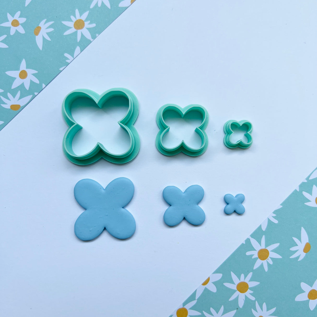 Four Petal Flower Cutter