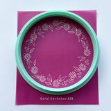 Eucalyptus Blossom and Gumnuts Trinket Dish Silk Screen 228