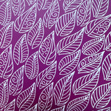 Flowing Leaves Silk Screen