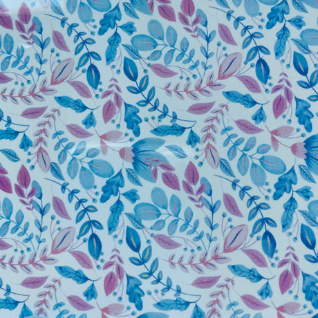 Pastel Folk Vines & Flowers Water Transfer Decal
