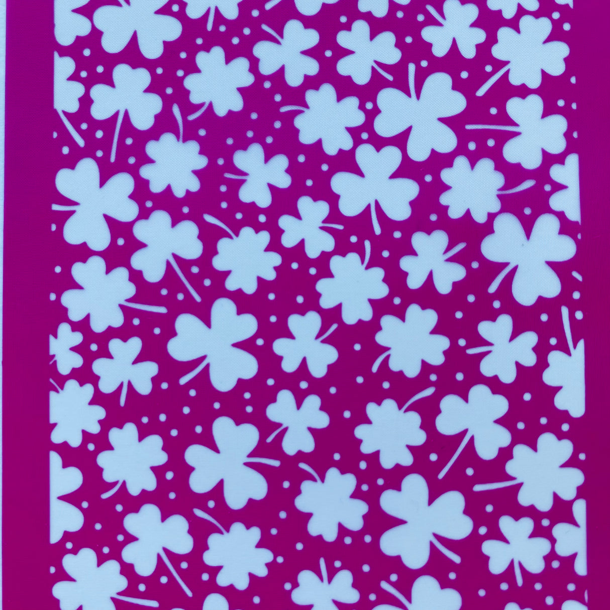 Shamrocks Silk Screen