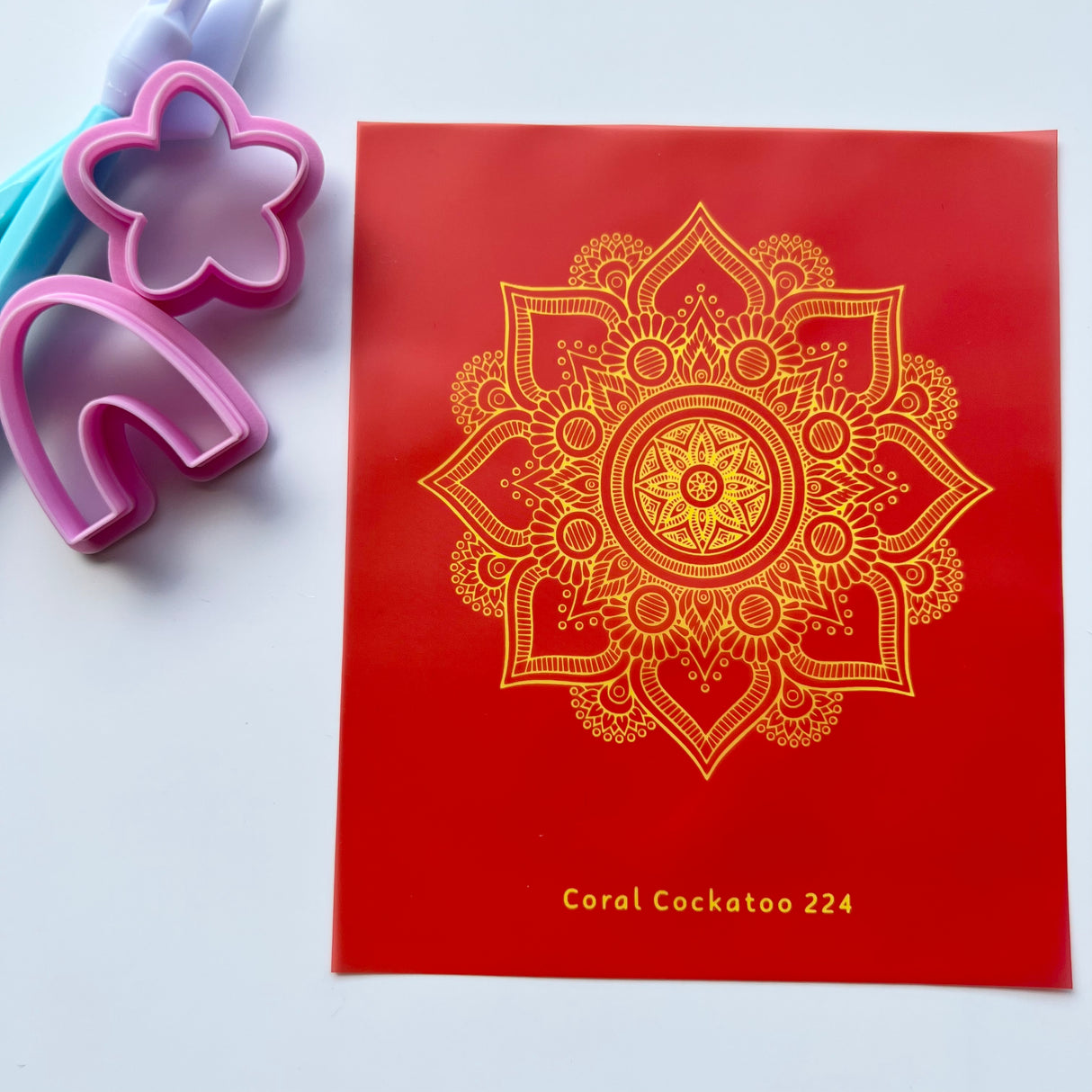 Intricate Mandala Trinket Dish Silk Screen - 224
