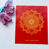 Intricate Mandala Trinket Dish Silk Screen - 224