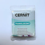 Cernit Translucent - Silver Glitter